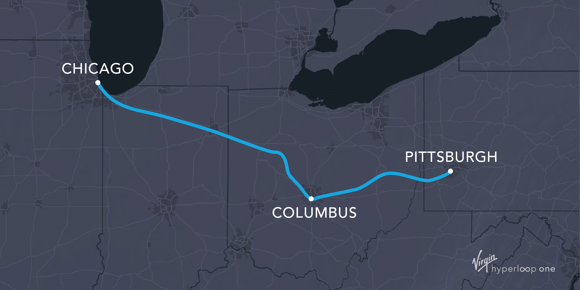 Chicago to Columbus in less than an hour